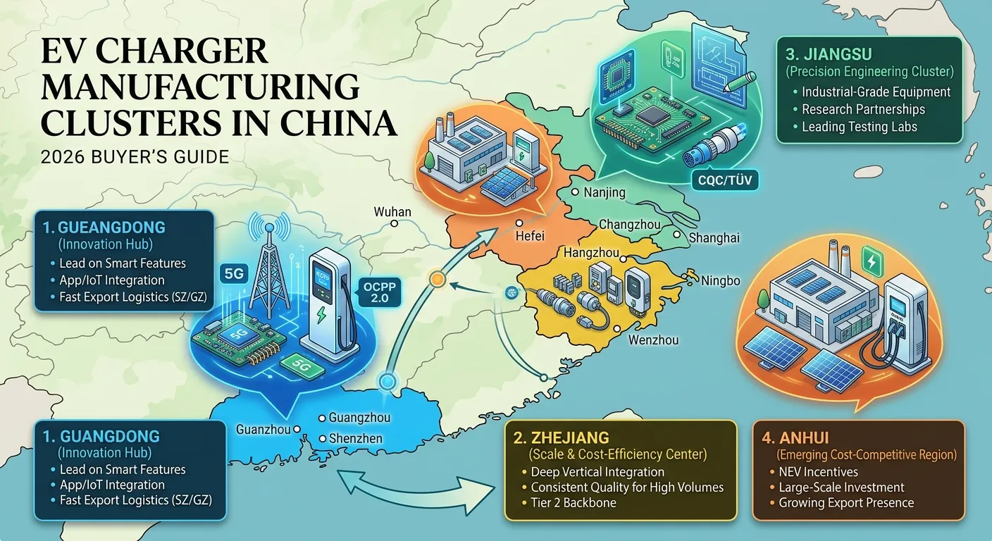 EV Charger Manufacturers in China: The 2026 Buyer's Guide